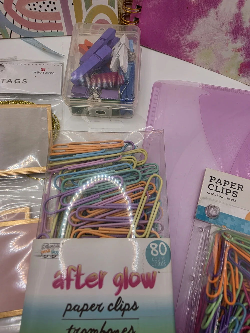 Multicolor Multi-branded Spiral Notebooks & Stationery Set